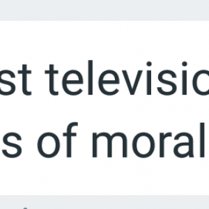 tv morals